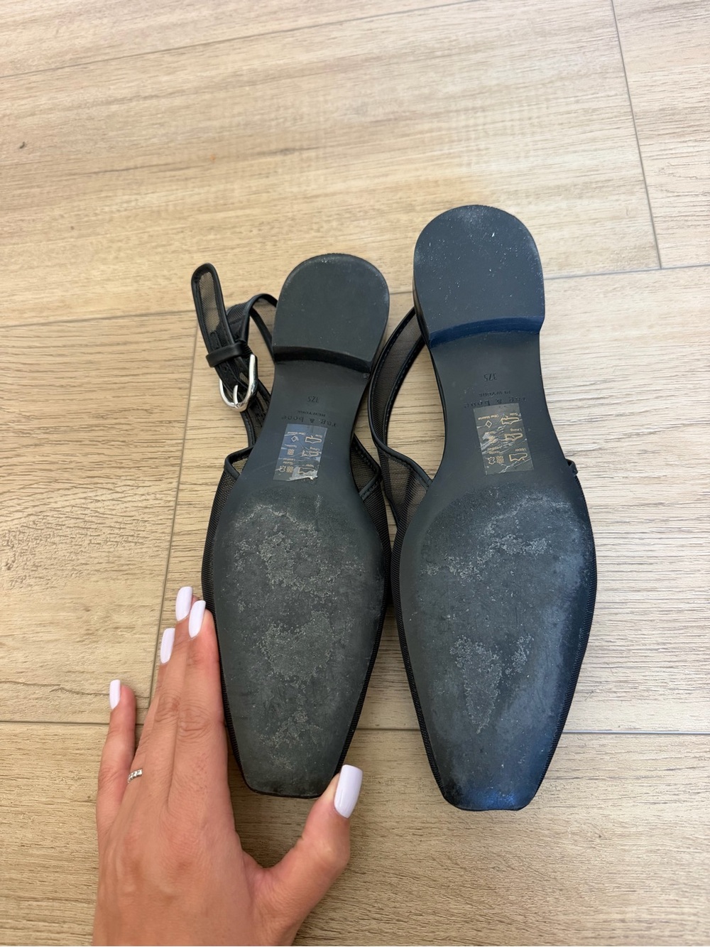 rag & bone Astra Mesh Slingback Flats - Picture 4 of 4